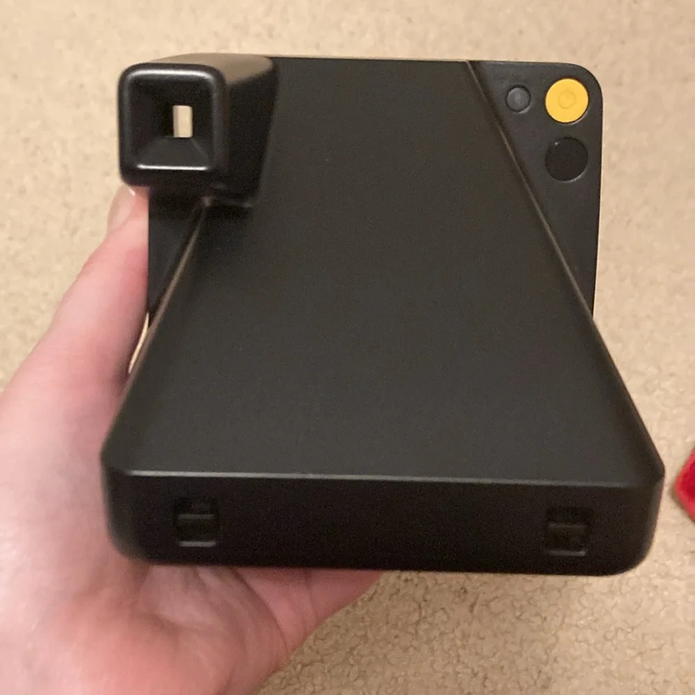Polaroid Now Black Instant Camera with Dust Bag NEVER BEEN USED